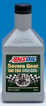 Amsoil SAE 250 Severe Gear Synthetic Off Road and Drag Racing Gear Lubricant (SRT)