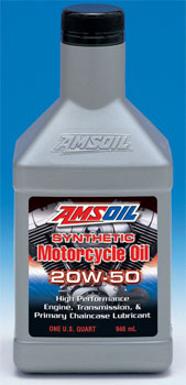 Amsoil 20W-50 Advanced Synthetic Motorcycle Oil (MCV)