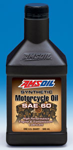 Amsoil Synthetic SAE 60 Motorcycle Oil (MCS)