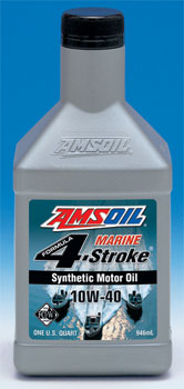 Amsoil Formula 4 Stroke 10W-40 Synthetic Marine Oil (WCF)